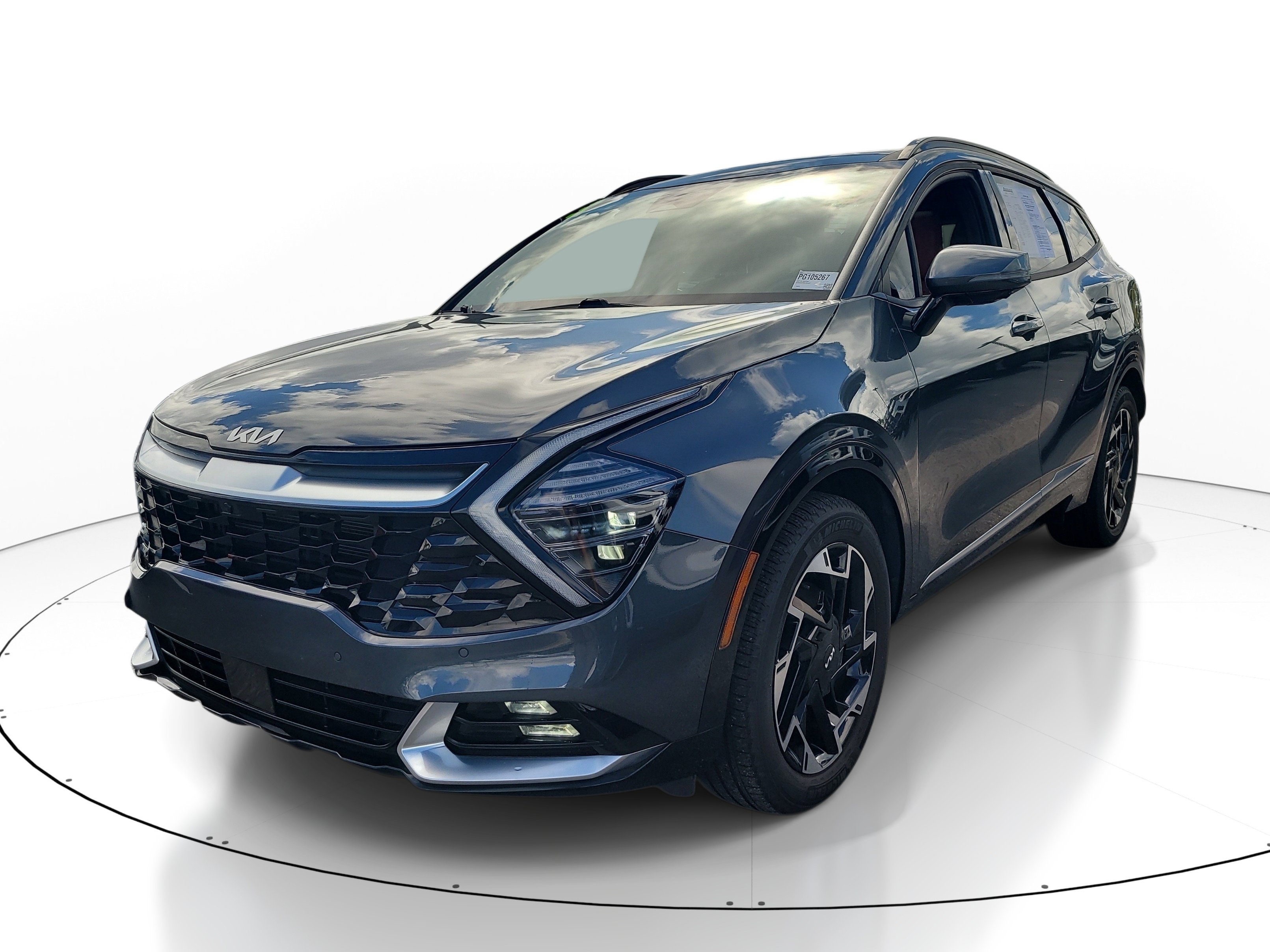 Used 2023 Gravity Gray Kia SX-Prestige image 3