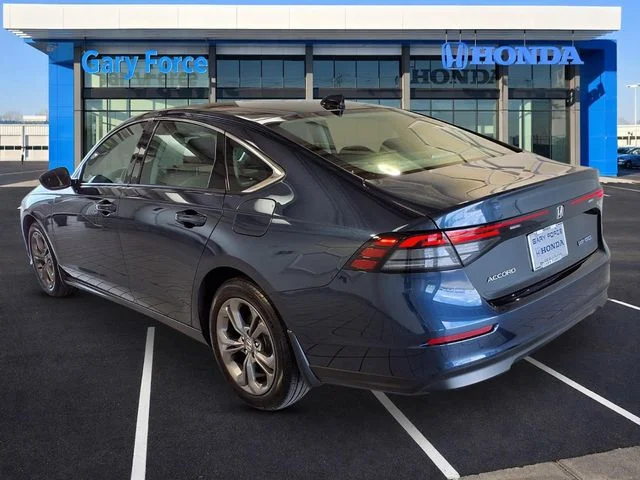 Certified Used 2024 Canyon River Blue Metallic Honda 1.5T EX image 3