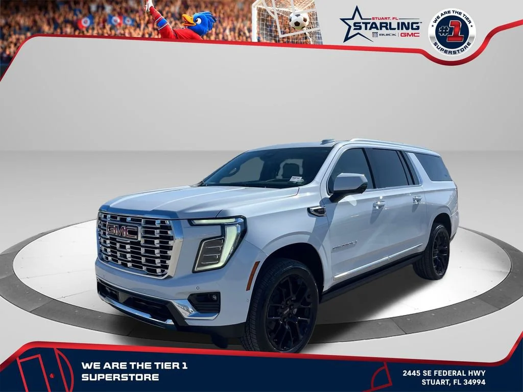 New 2026 Glacier White Tricoat GMC Denali image 1
