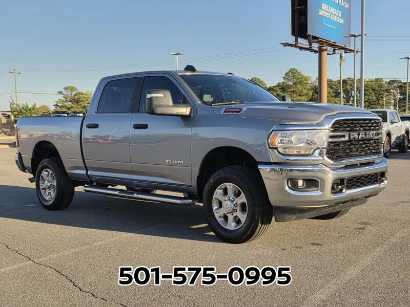 Used 2024 Billet Silver Metallic RAM BIG HORN 4X4 CREW CAB 6