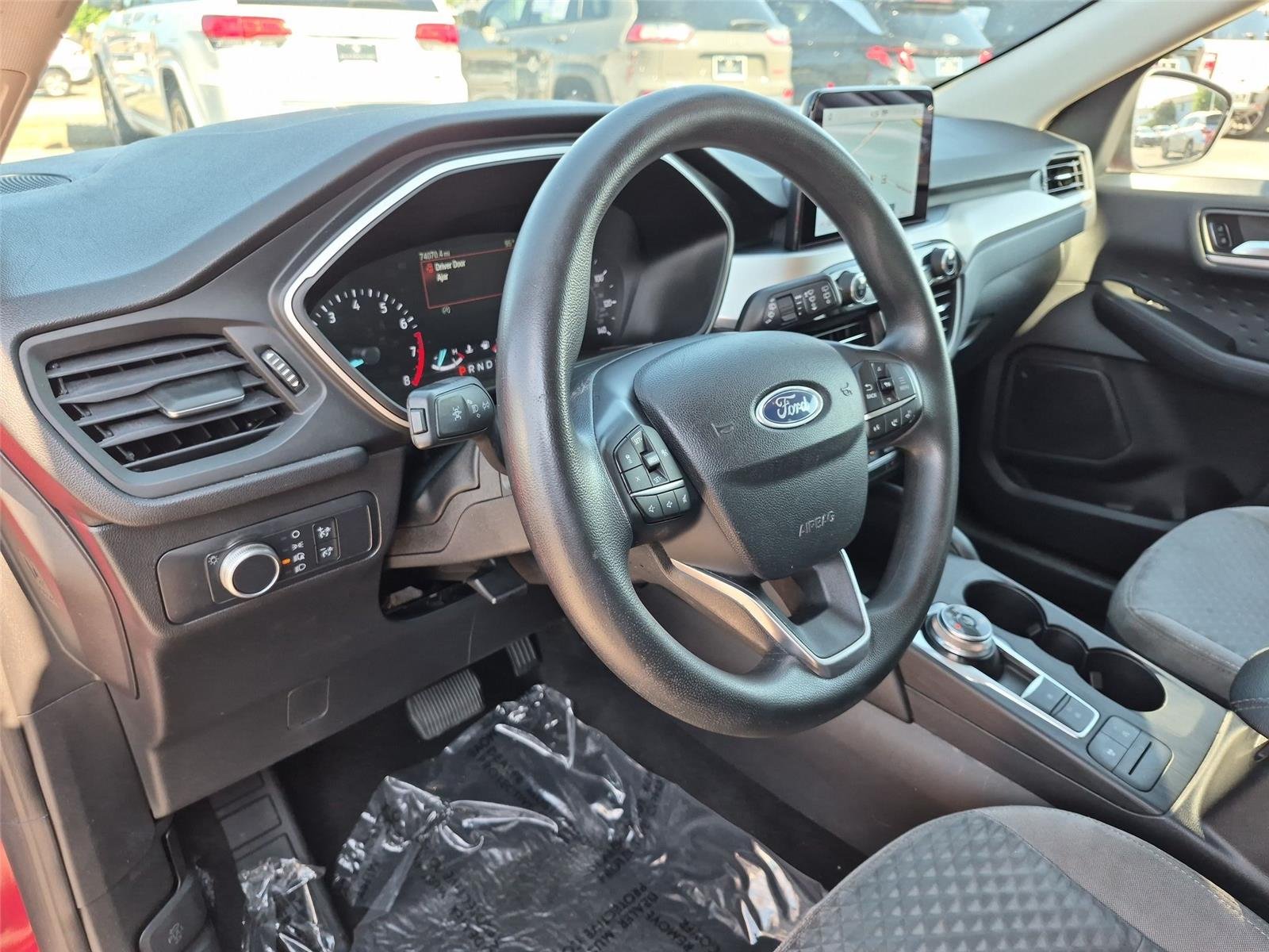 Used 2020 Rapid Red Metallic Tinted Clearcoat Ford SE image 19