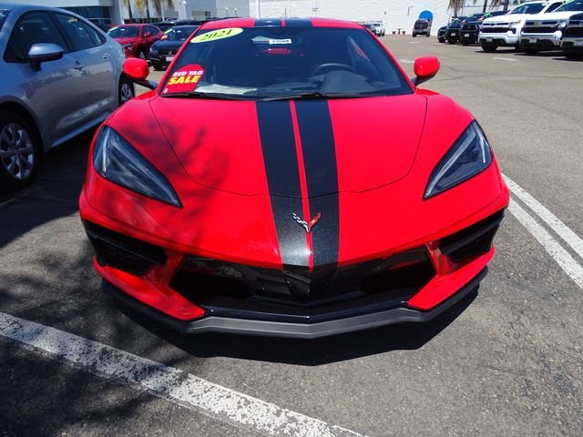 Certified Used 2021 TORCH RED Chevrolet 1LT image 6