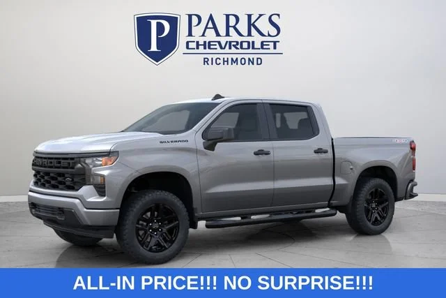 New 2026 Sterling Gray Metallic Chevrolet Custom image 5