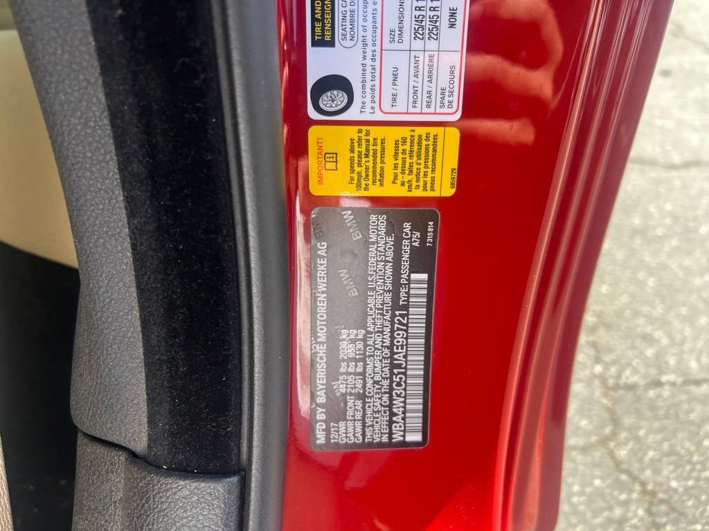 Used 2018 Melbourne Red Metallic BMW 430i image 14