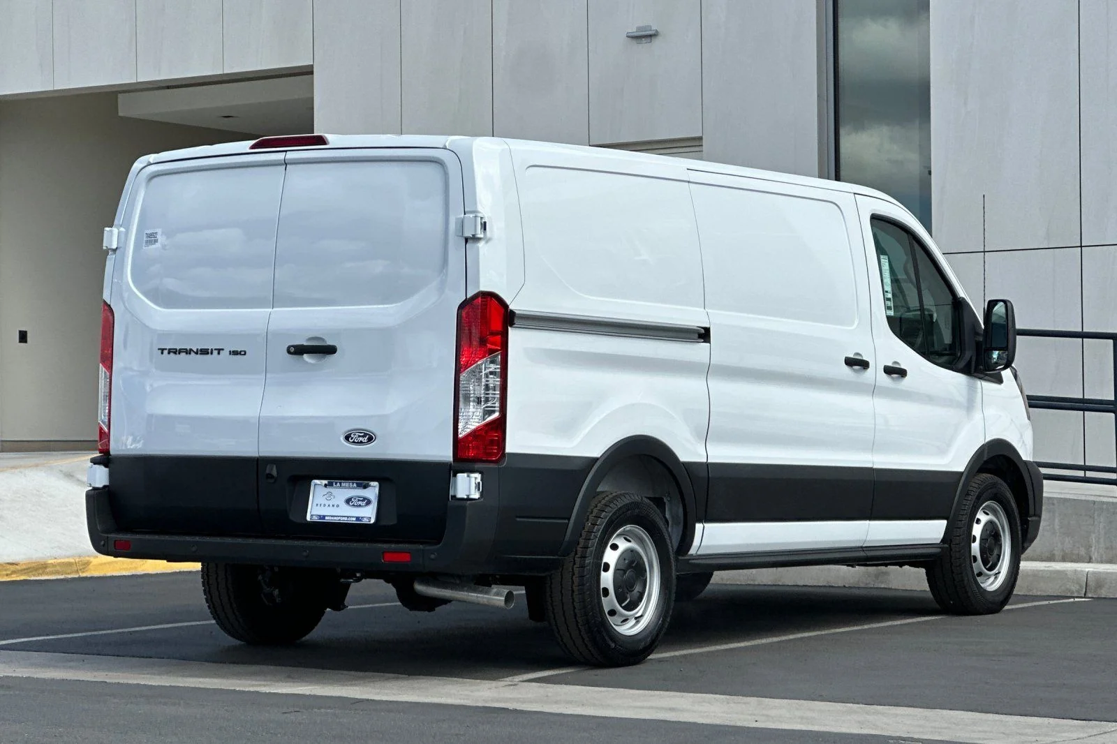 New 2026 Oxford White Ford Cargo Van image 3