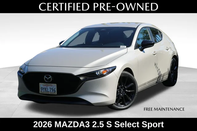 2026 Mazda Mazda3 2.5 S Select Sport