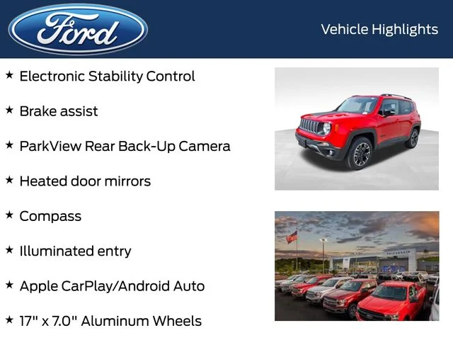 Used 2023 Red Jeep Latitude image 9