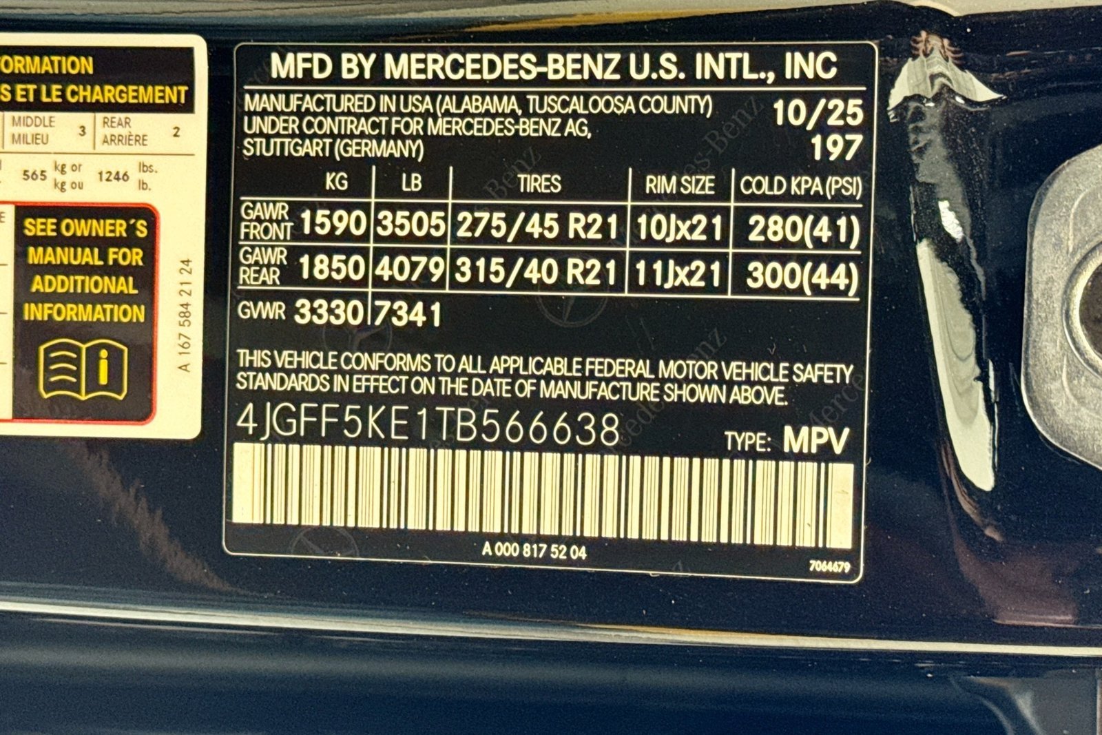 New 2026 Obsidian Black Metallic Mercedes-Benz GLS 450 image 30