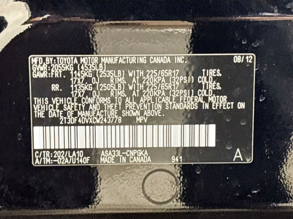 Used 2012 Black Toyota Limited image 26