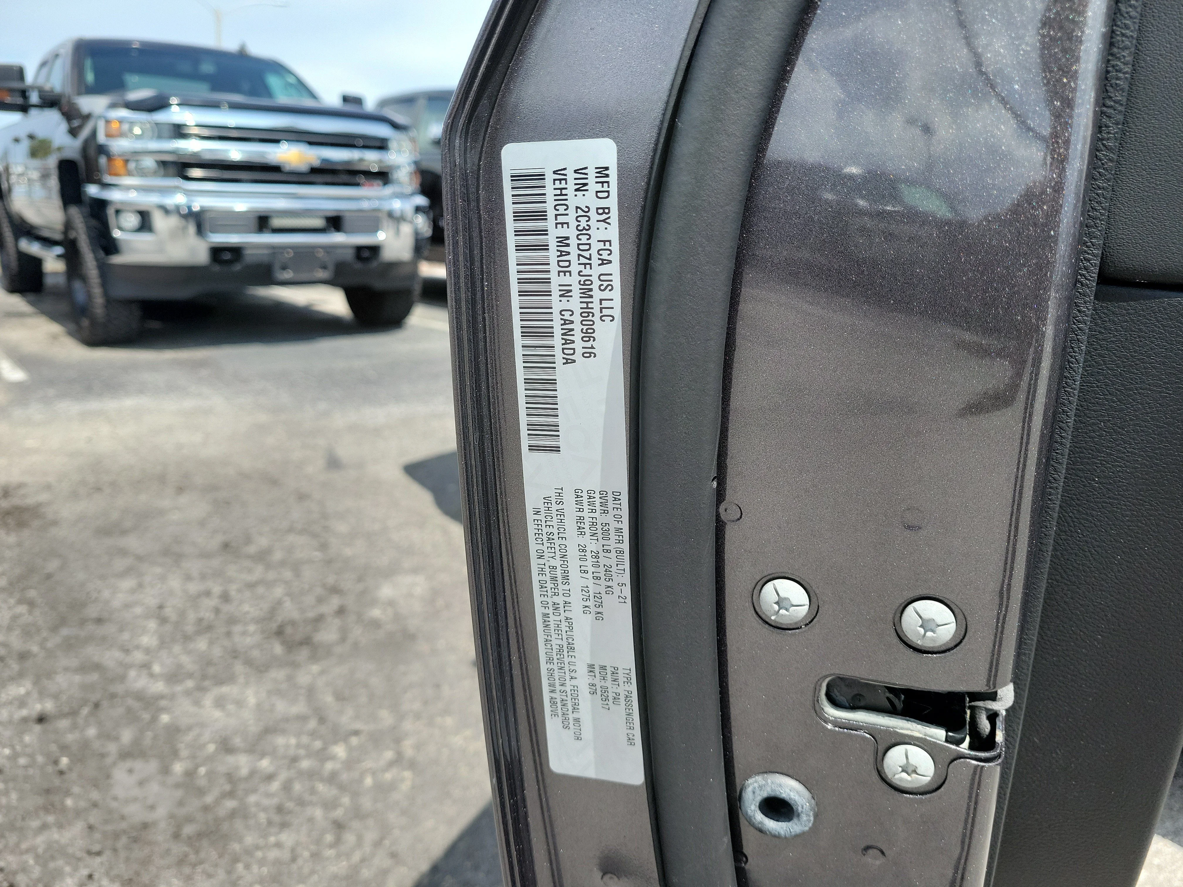 Used 2021 Granite Pearlcoat Dodge R/T Scat Pack Widebody image 31