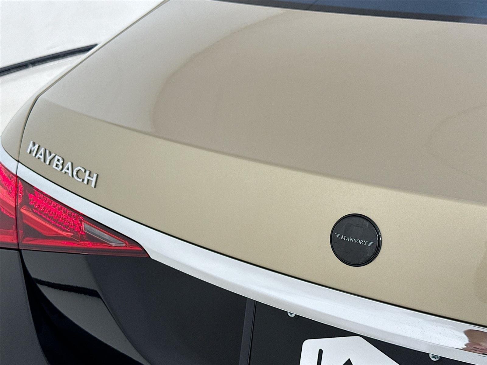 Used 2025 Kalahari Gold/Obsidian Black Mercedes-Benz Maybach S 680 | Mansory Trim | Factory Two Tone | $282k MSRP image 51