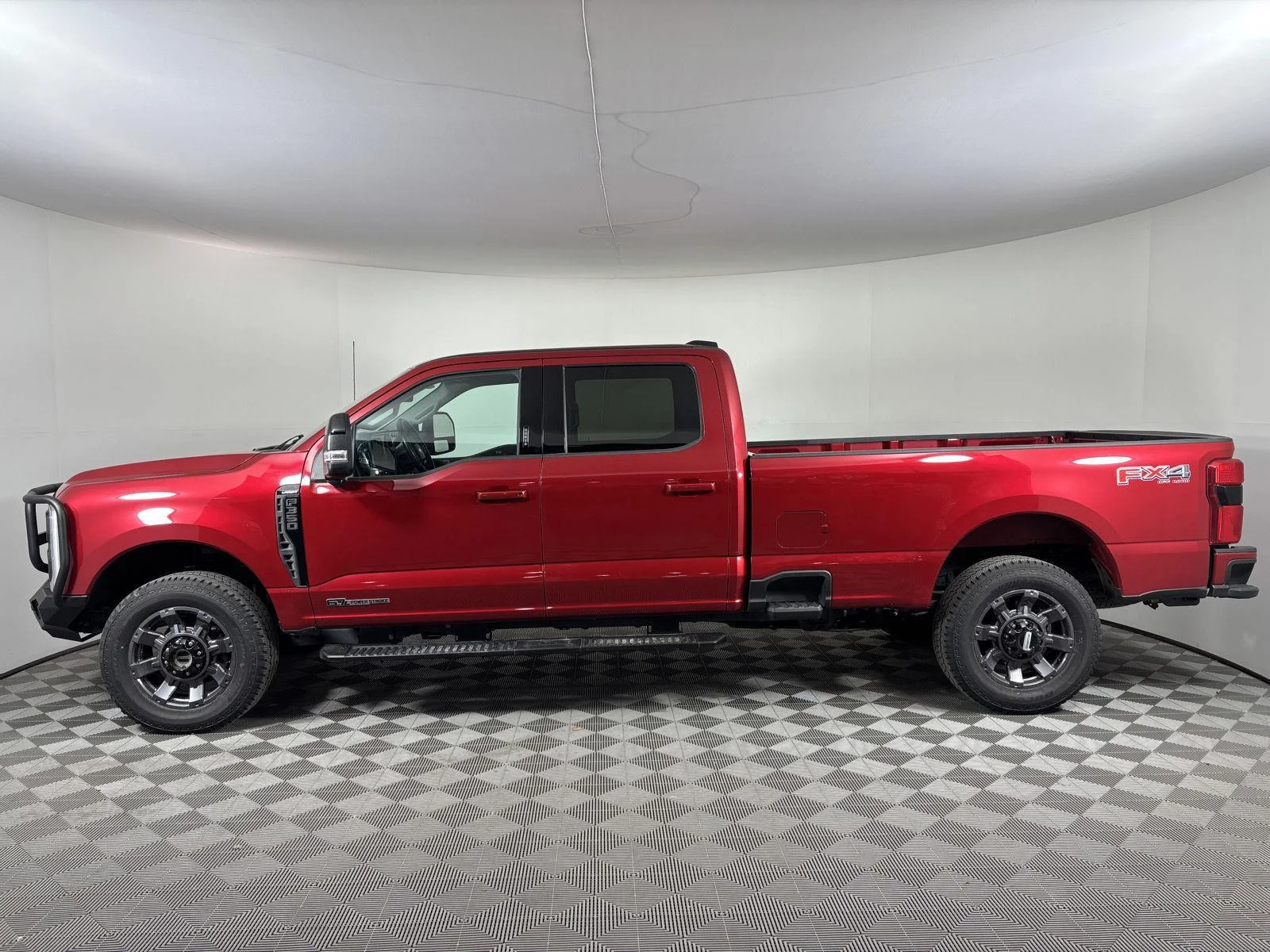 Used 2024 Rapid Red Metallic Tinted Clearcoat Ford LARIAT image 2