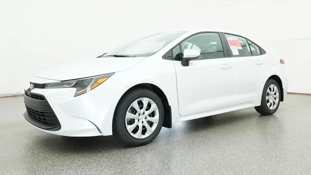 New 2026 Wind Chill Pearl Toyota LE image 6