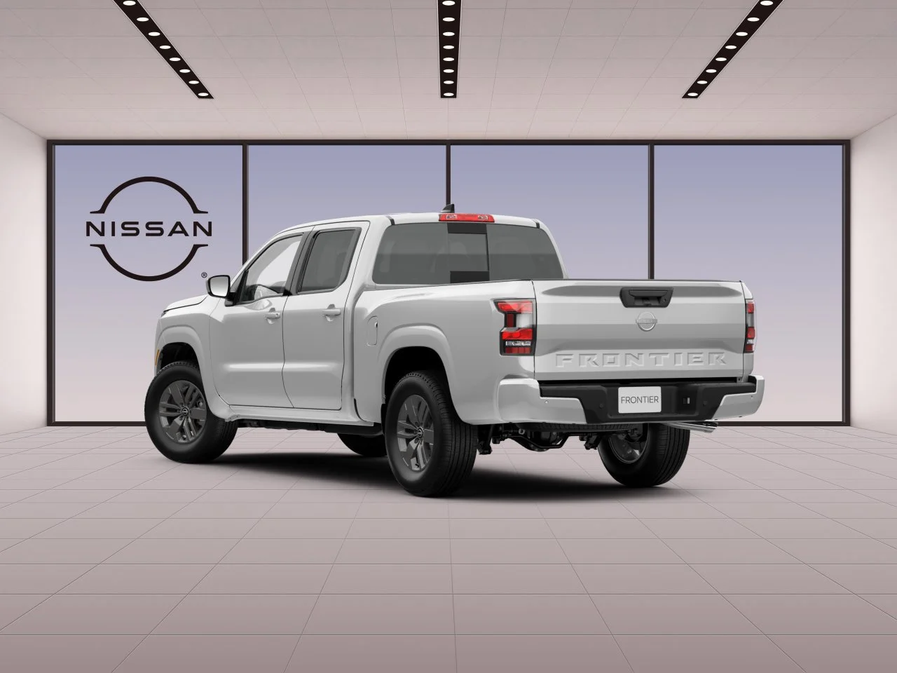 New 2026 Glacier White Nissan Crew Cab SV Long Bed image 7