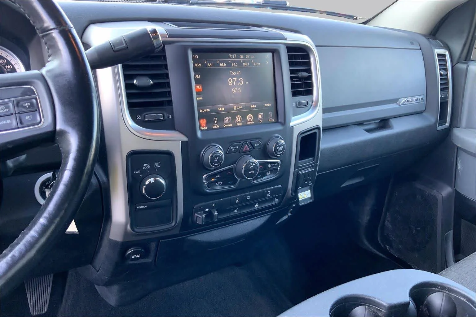 Used 2017 Bright White Clearcoat Ram Big Horn image 6