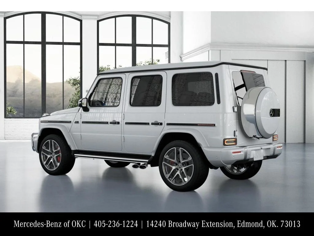 New 2027 MANUFAKTUR Moonlight White Metallic Mercedes-Benz AMG® G 63 SUV image 30