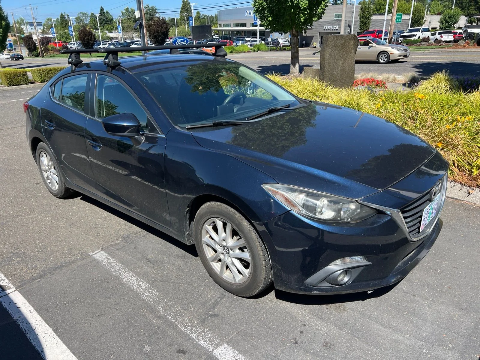 Used 2015 Crystal Blue Mazda i Touring image 3