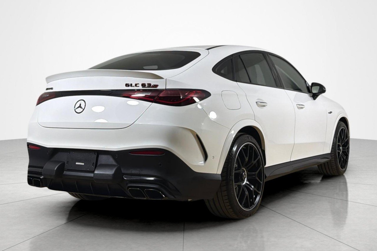 Used 2025 Polar White Mercedes-Benz AMG® GLC 63 S E Performance image 5