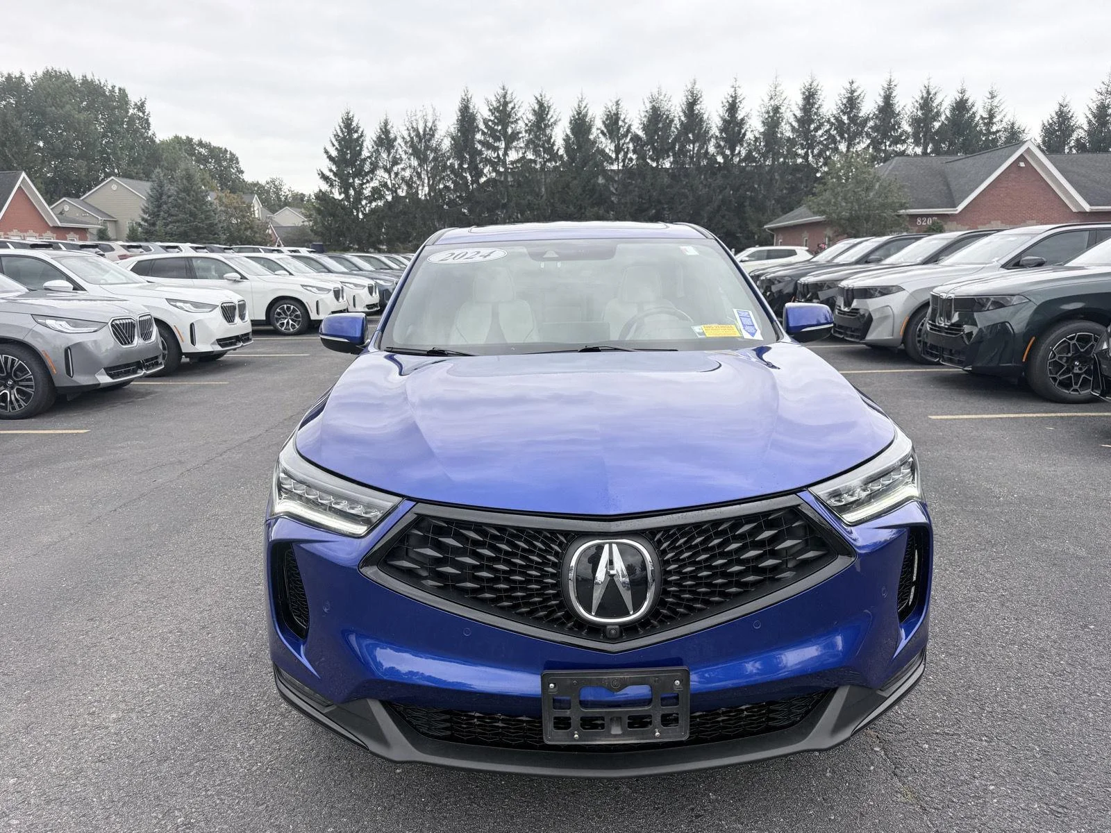Used 2024 Apex Blue Pearl Acura SH-AWD w/Advance w/A-SPEC image 2