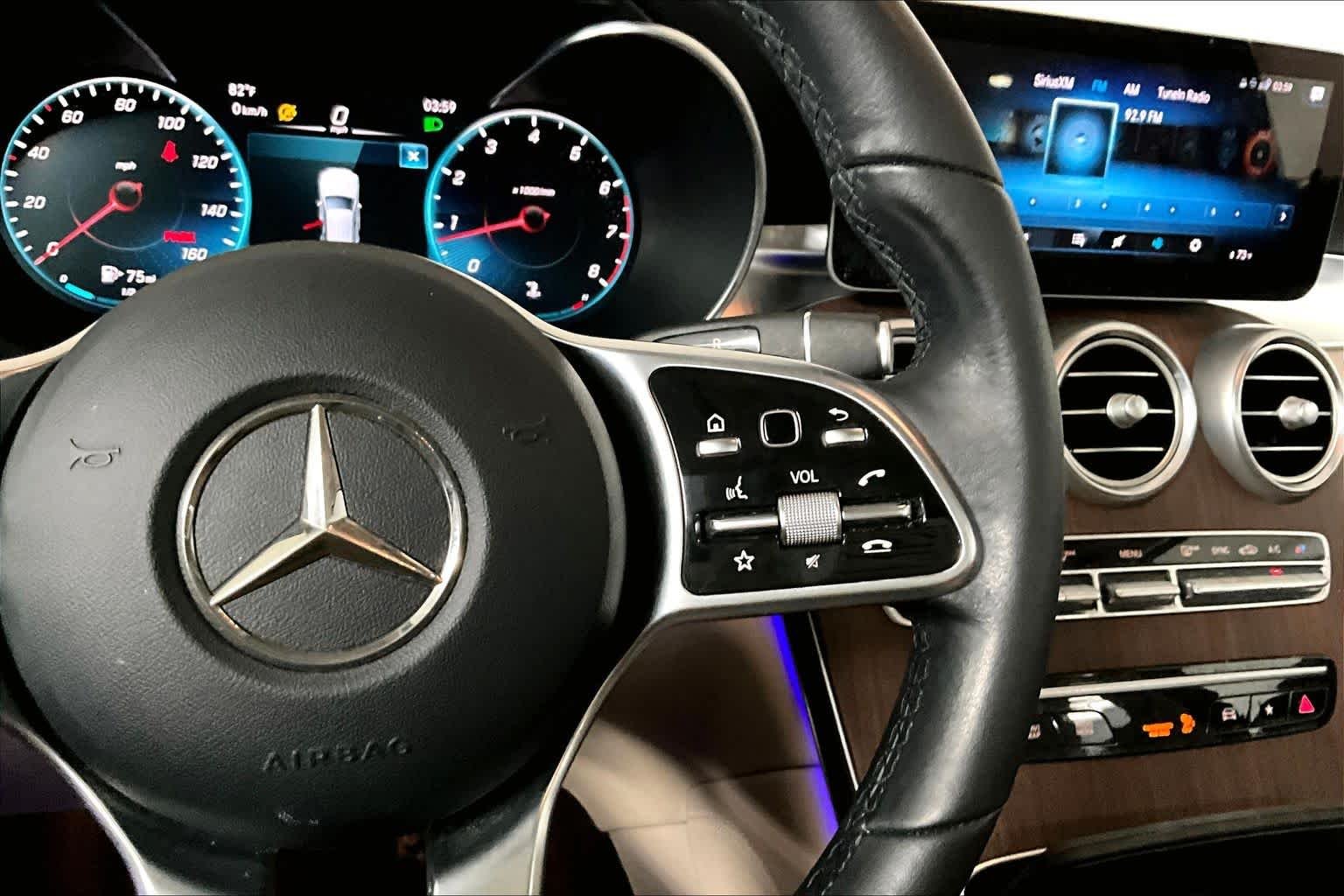 Used 2020 Lunar Blue Metallic Mercedes-Benz GLC 300 image 25