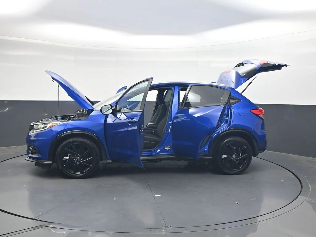 Certified Used 2021 Aegean Blue Metallic Honda Sport image 36