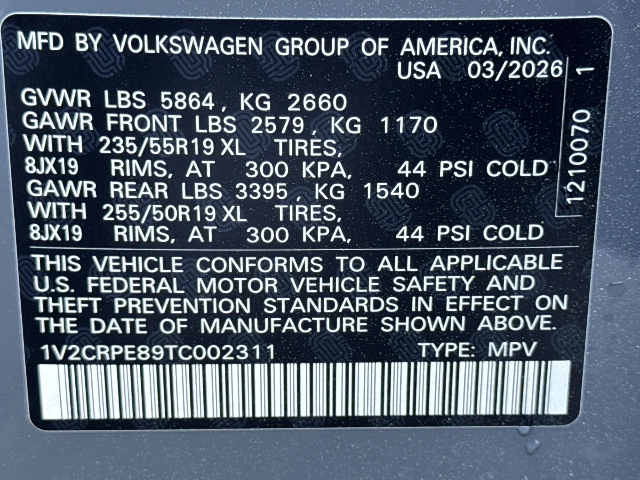 New 2026 Pure Gray Volkswagen Pro image 34