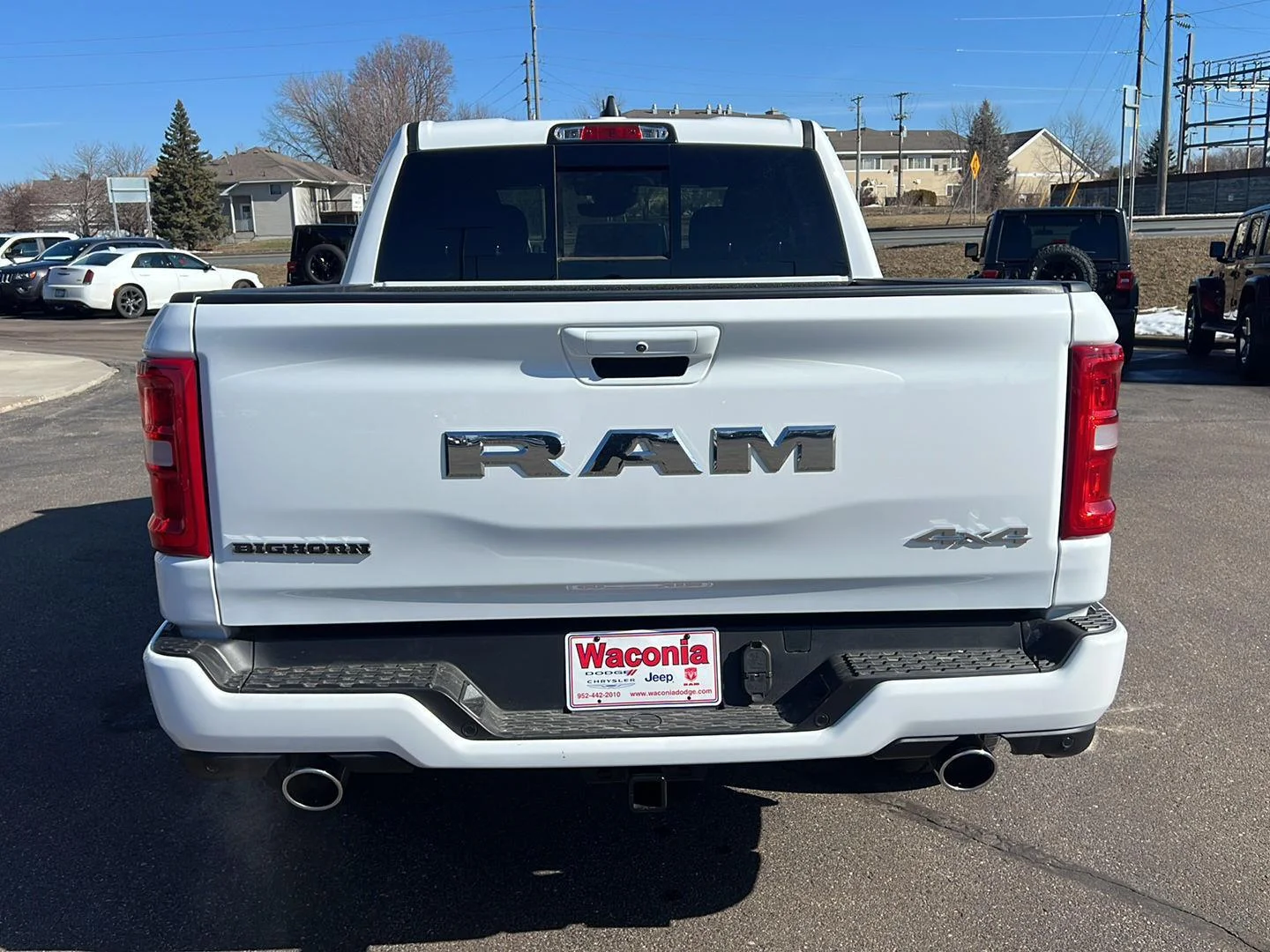 New 2026 Bright White Clearcoat RAM Big Horn image 6