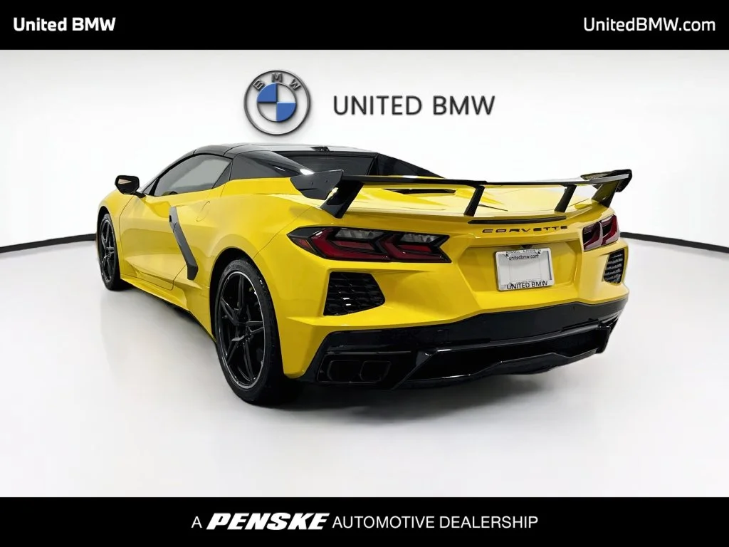 Used 2025 Competition Yellow Chevrolet Stingray image 7