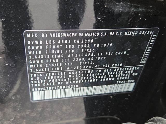 New 2026 Black Volkswagen 1.5T SE image 5