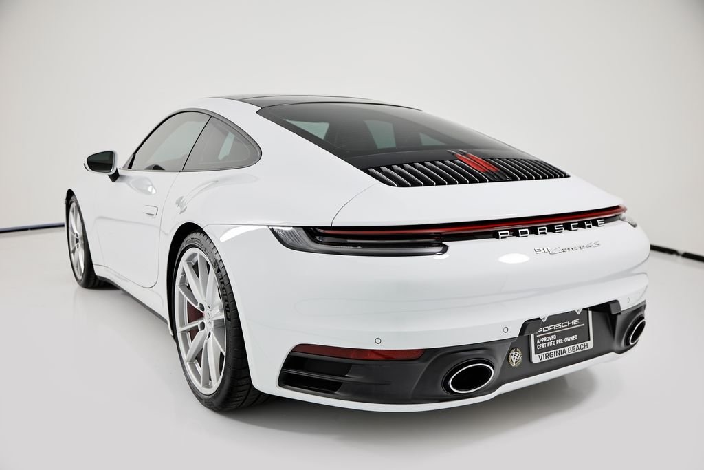 Used 2020 White Porsche Carrera 4S image 3