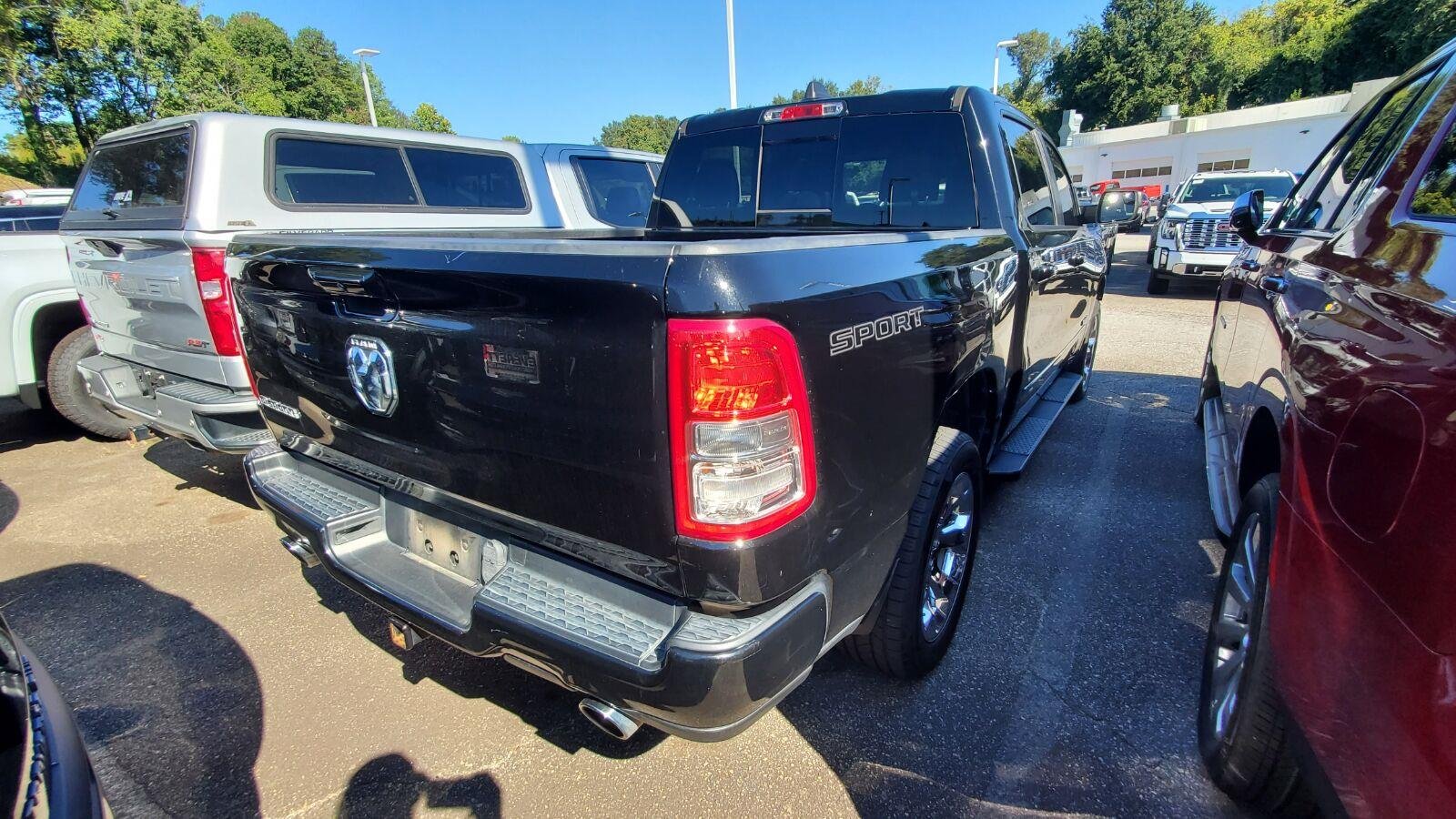 Used 2020 Diamond Black Crystal Pearlcoat Ram Big Horn image 9