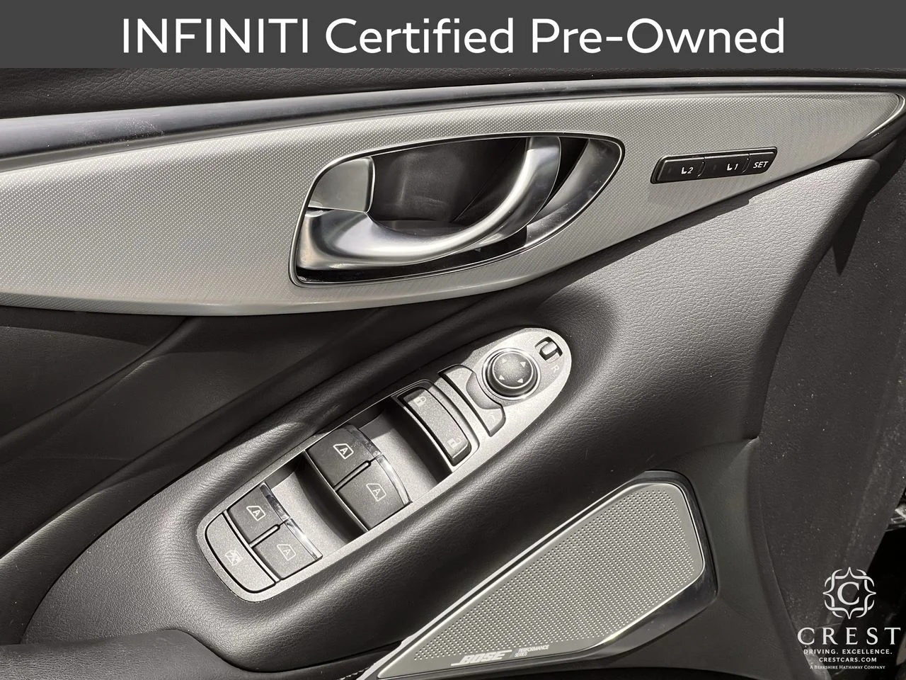 Certified Used 2023 Black Obsidian INFINITI LUXE image 21