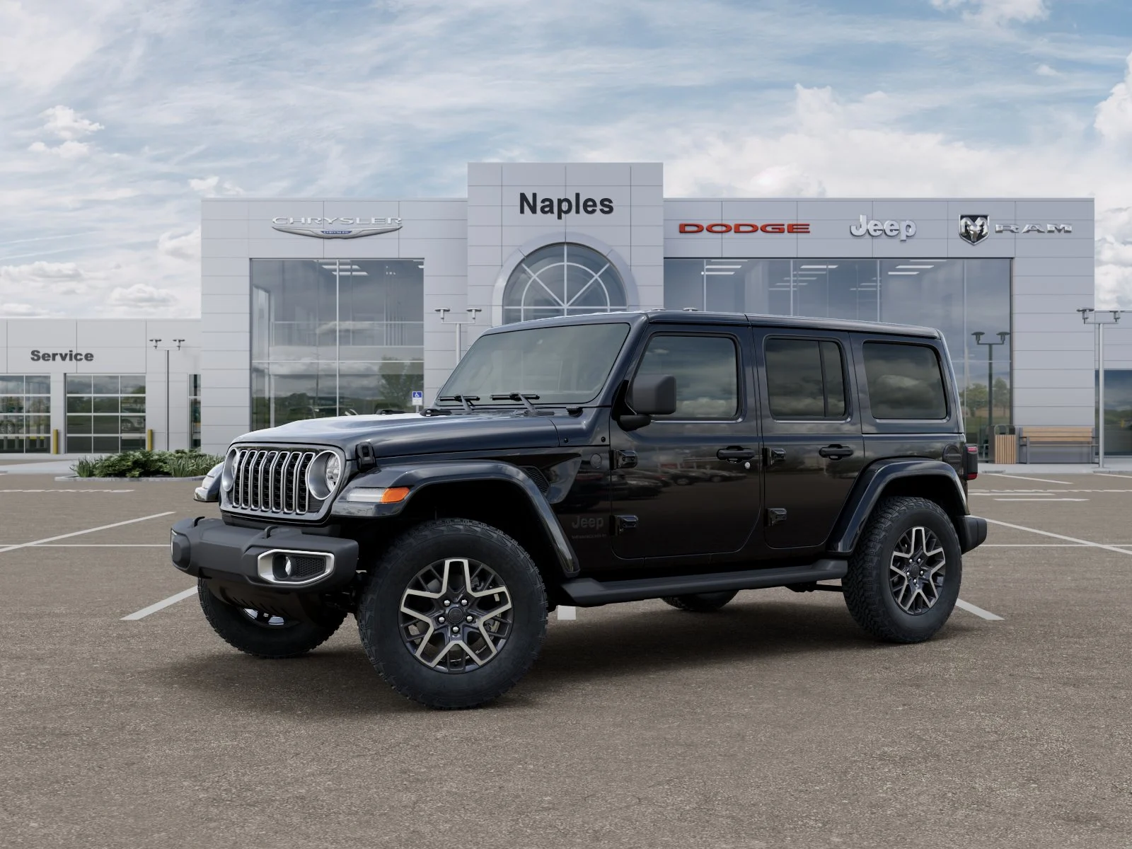 New 2026 Black Clear-Coat Exterior Paint Jeep Sahara image 28