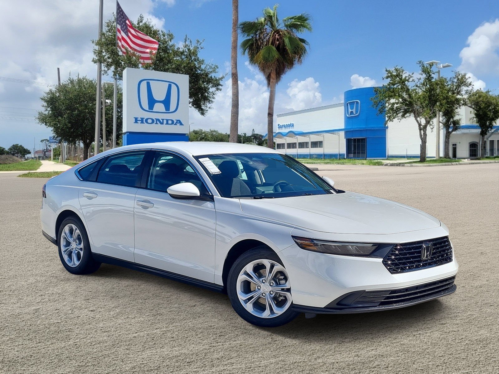 New 2026 Platinum White Pearl Honda LX image 1