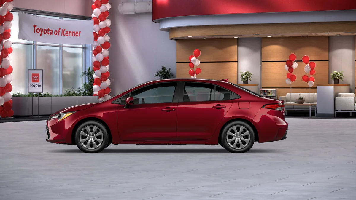 New 2026 Ruby Flare Pearl Toyota LE image 4