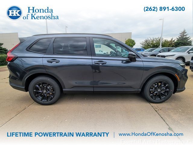 New 2027 Meteorite Gray Metallic Honda Sport-L Hybrid AWD image 4
