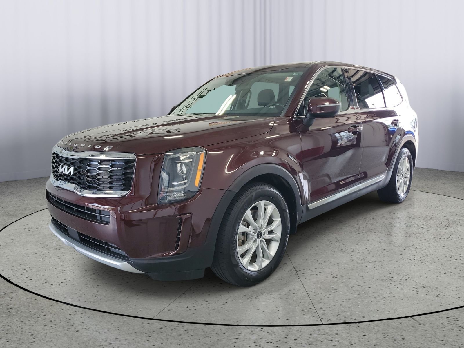 Used 2022 Purple Kia LX image 2