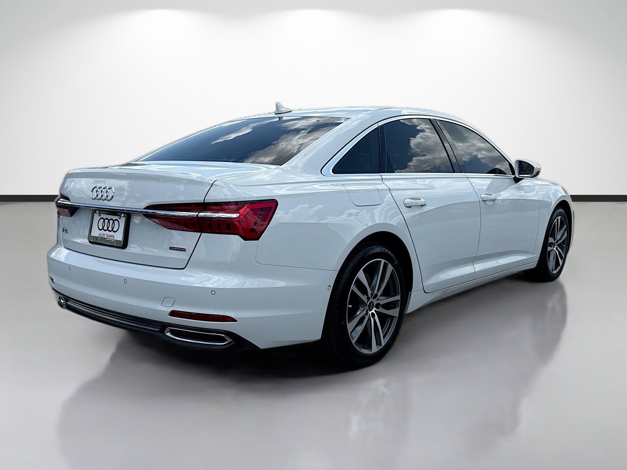 Used 2023 Glacier White Audi Premium Plus image 3