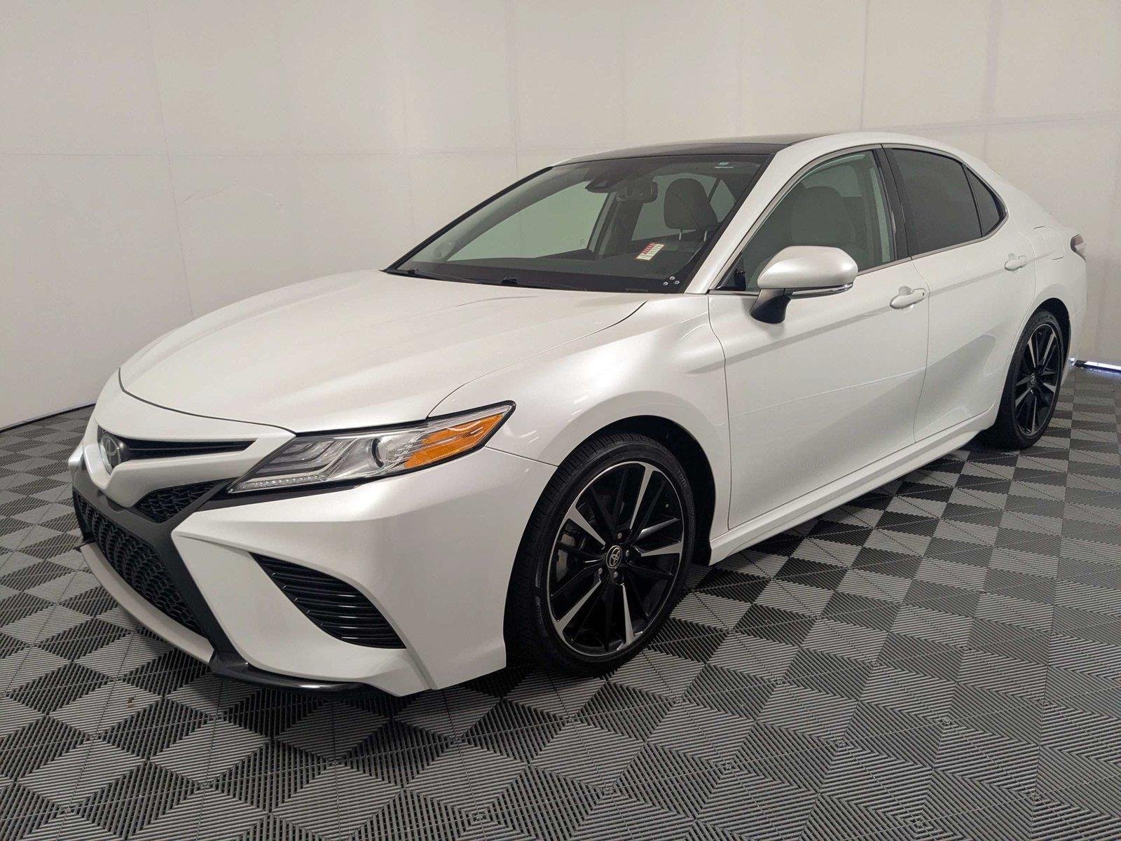 Certified Used 2020 Wind Chill Pearl Toyota XSE image 2