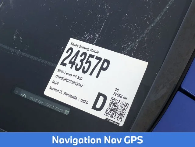 Used 2016 Blue Lexus 350 image 6