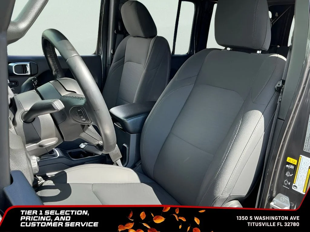 Used 2021 Gray Jeep Unlimited Sport S image 15