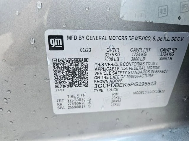 Used 2023 Sterling Gray Metallic Chevrolet Custom image 30