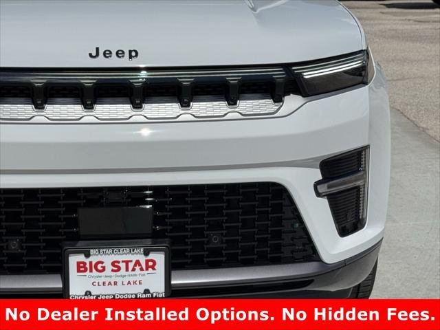 New 2026 Bright White Clear-Coat Exterior Paint Jeep Grand Wagoneer image 4