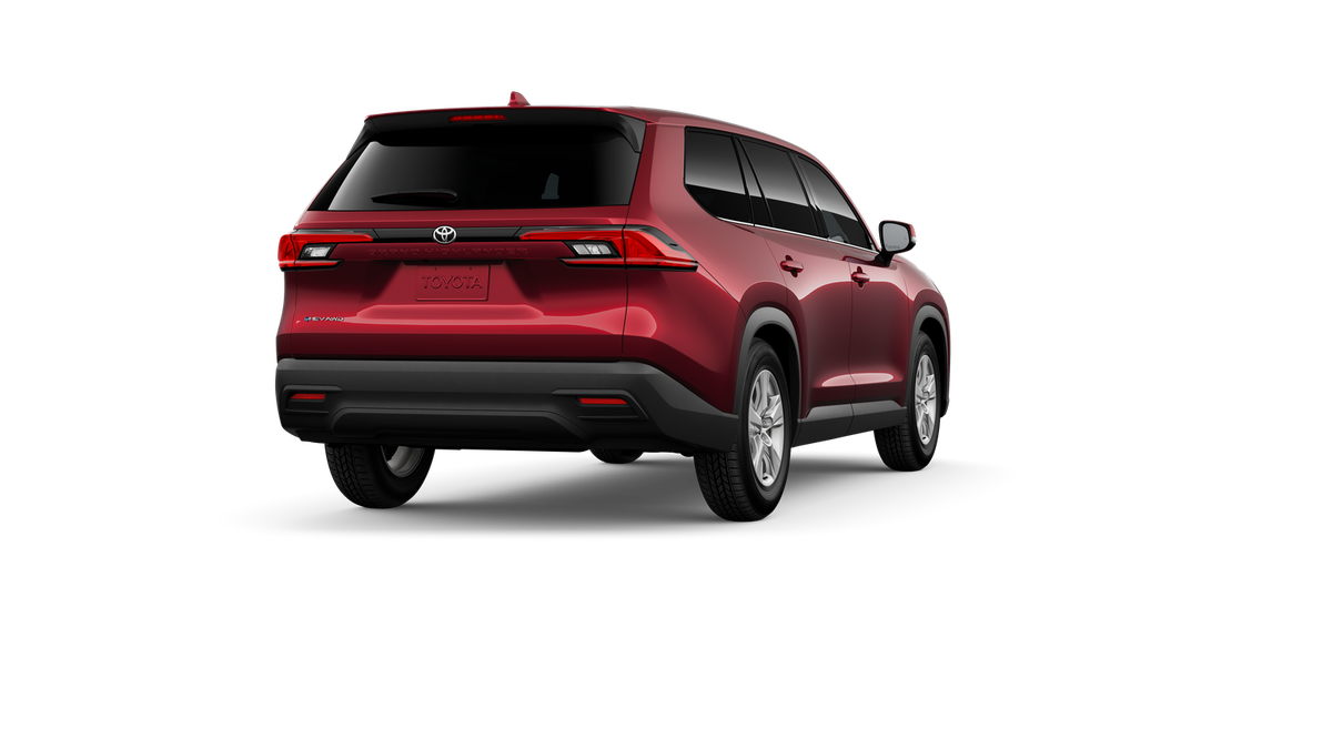 New 2026 Ruby Flare Pearl Toyota Hybrid LE image 9
