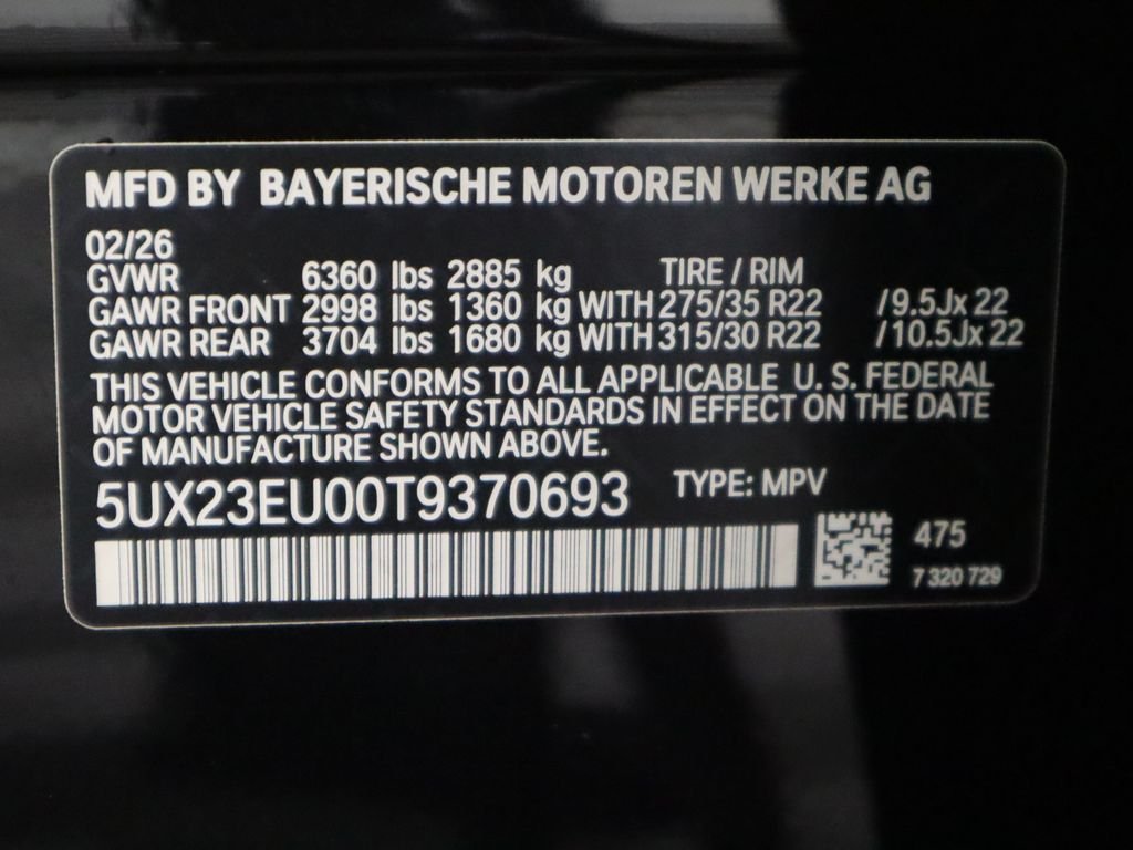 Used 2026 Black Sapphire Metallic BMW xDrive40i image 35