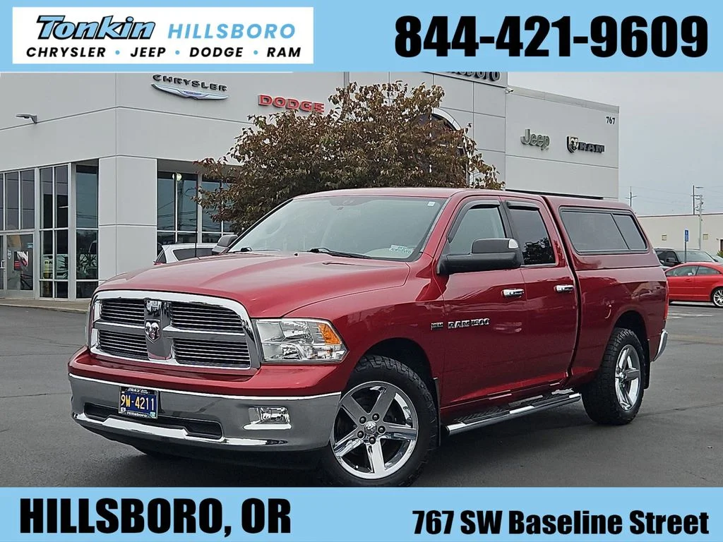 Used 2012 Deep Cherry Red Crystal Pearlcoat Ram Big Horn image 1