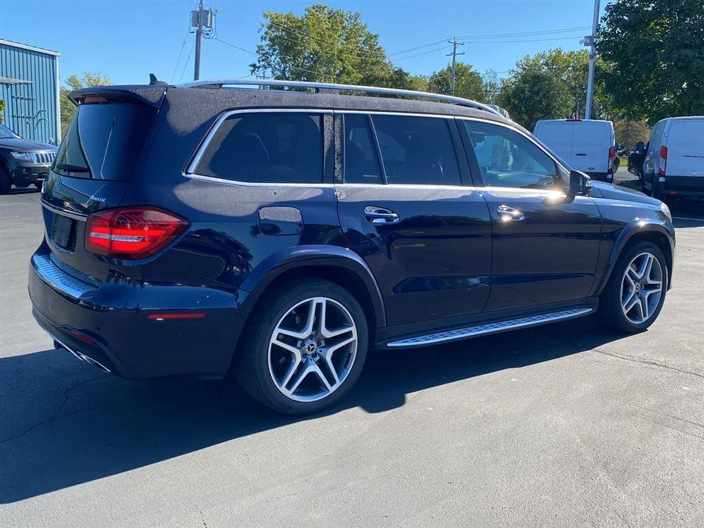 Used 2018 Lunar Blue Metallic Mercedes-Benz GLS 550 image 11