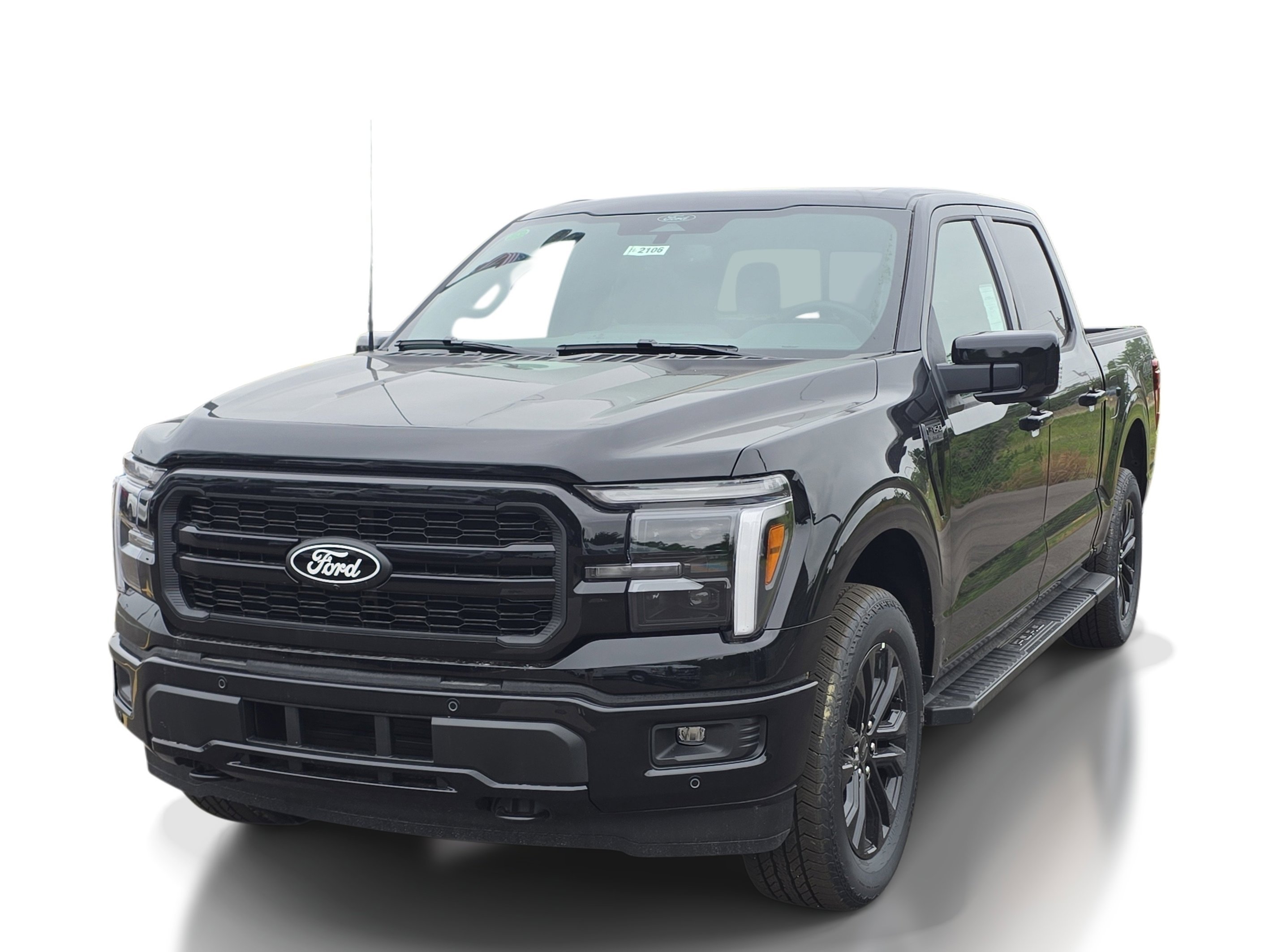New 2026 Agate Black Metallic Ford Lariat® image 2