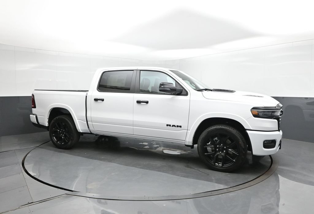 New 2026 Bright White Clear-Coat Exterior Paint RAM Laramie image 17