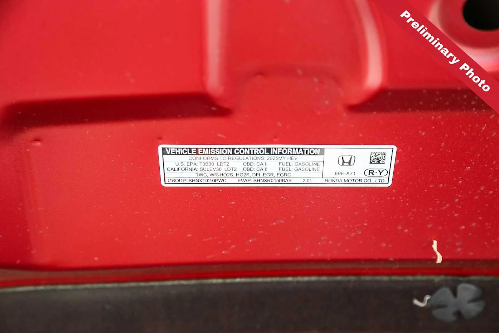 Used 2025 Radiant Red Metallic Honda Sport-L image 21